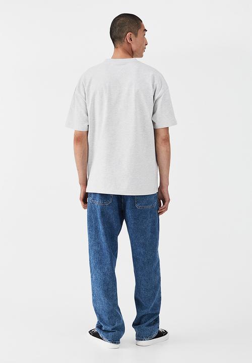 H&M - Loose pull-on jeans - denim blue