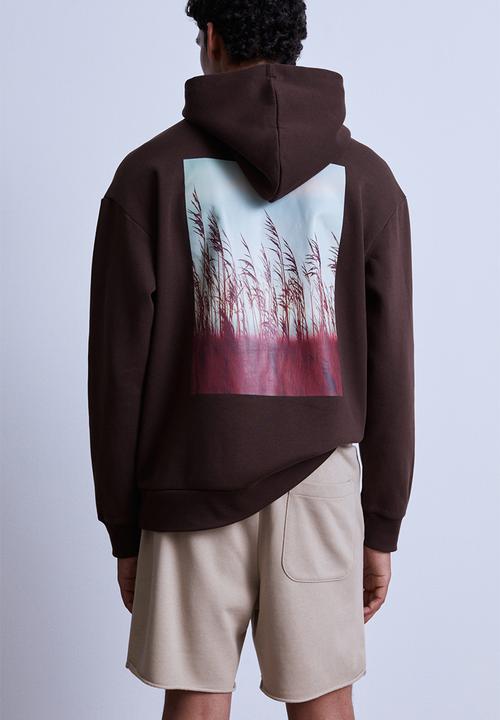 H&M - Regular fit sweatshirt shorts - greige