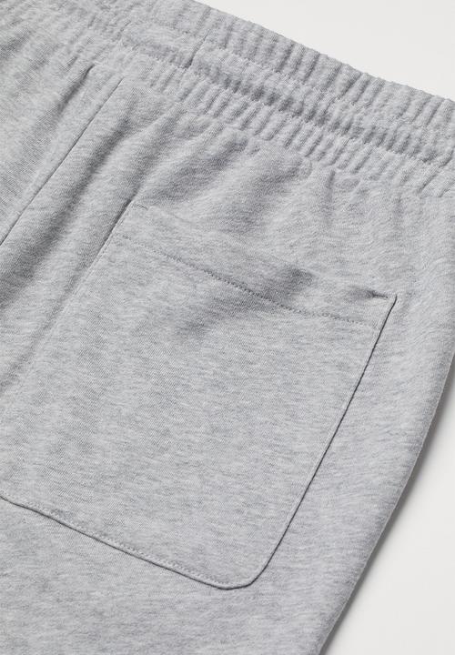 H&M - Regular fit sweatshirt shorts - grey marl