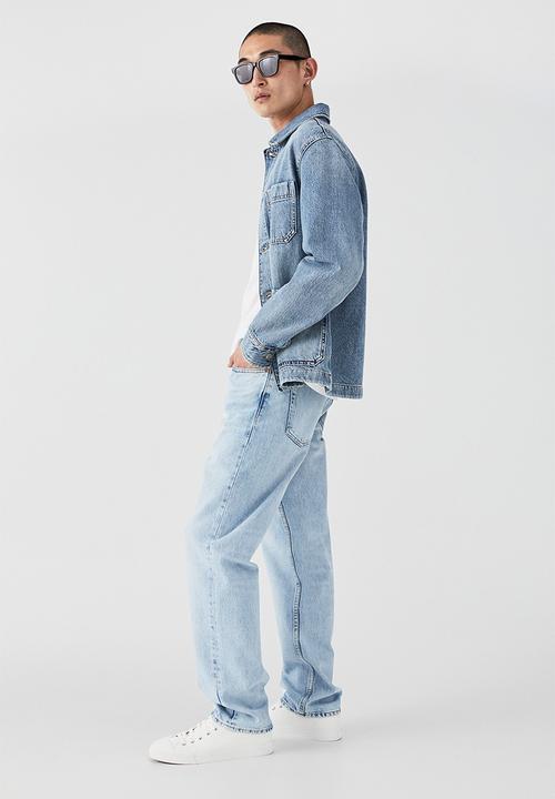 H&M - Relaxed jean - light denim blue