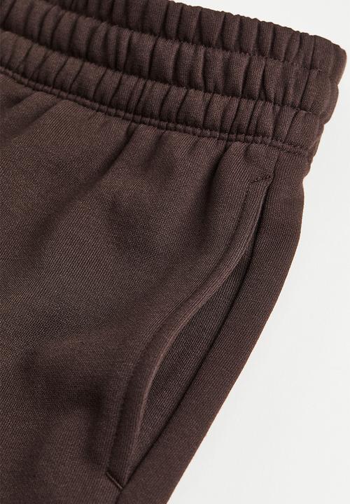 H&M - Regular fit sweatpants - dark brown