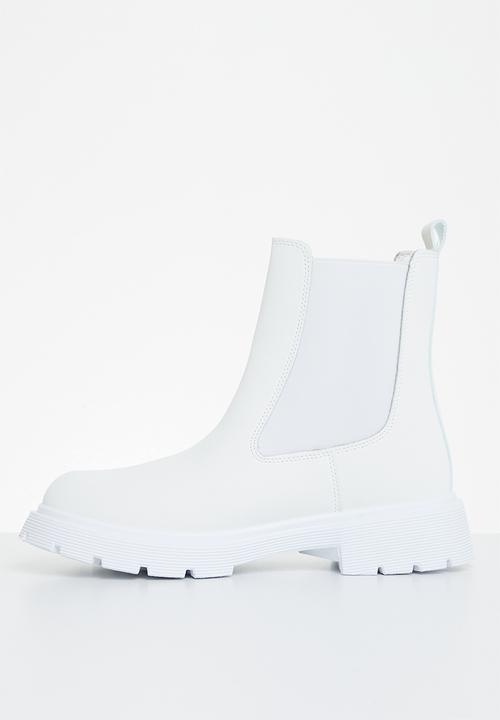 Superbalist - Ines chelsea boot - white