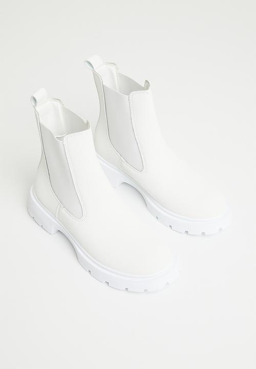 Superbalist - Ines chelsea boot - white