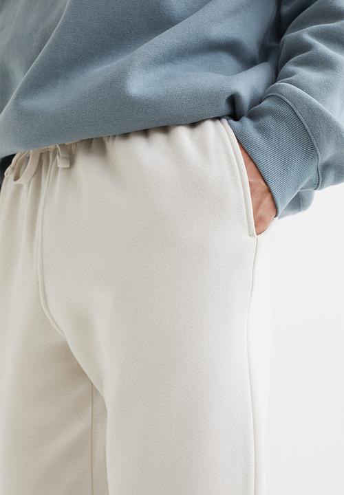 H&M - Regular fit sweatpants - light greige