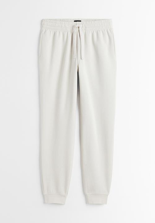 H&M - Regular fit sweatpants - light greige
