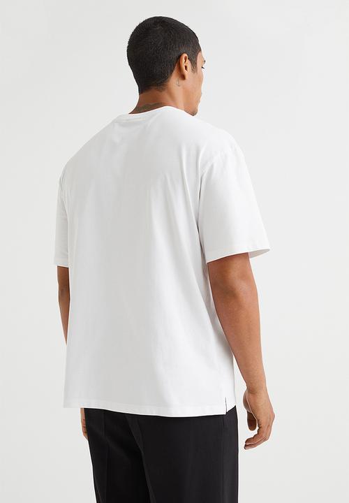 H&M - Relaxed fit printed T-shirt - white/bespoke edit