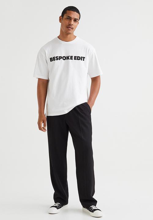 H&M - Relaxed fit printed T-shirt - white/bespoke edit