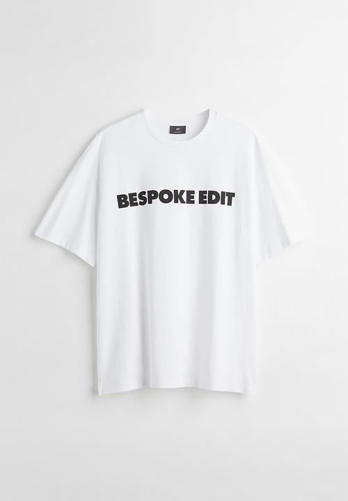 H&M - Relaxed fit printed T-shirt - white/bespoke edit