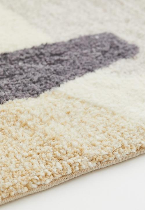H&M - Wool-blend rug - beige/multi/white