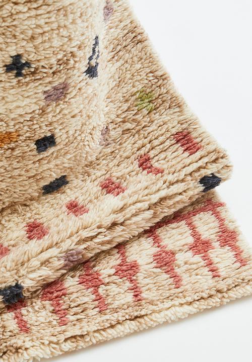 H&M - Wool-blend rug - beige/multi
