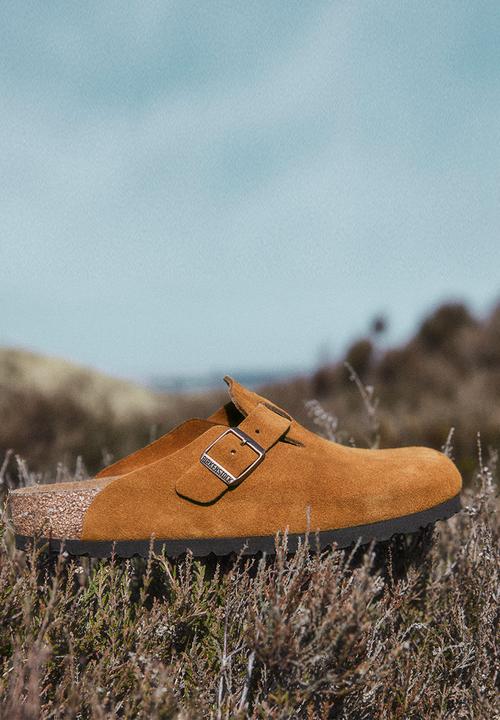 Birkenstock - Boston sfb suede narrow - mink