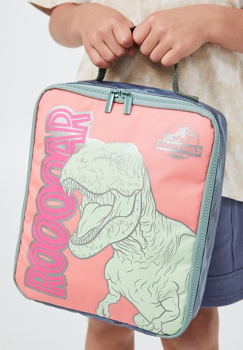 Cotton On - Kids licensed lunchbag - lcn uni jurassic world & rooooar