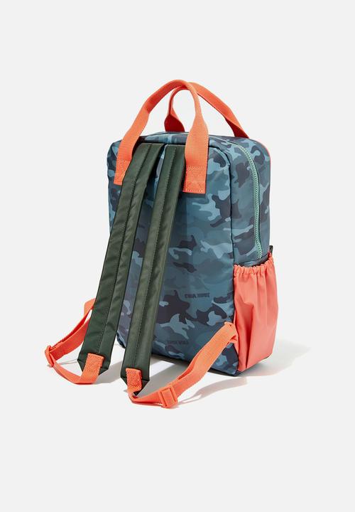 Cotton On - Kids licensed backpack - lcn uni jurassic world & camo park ranger