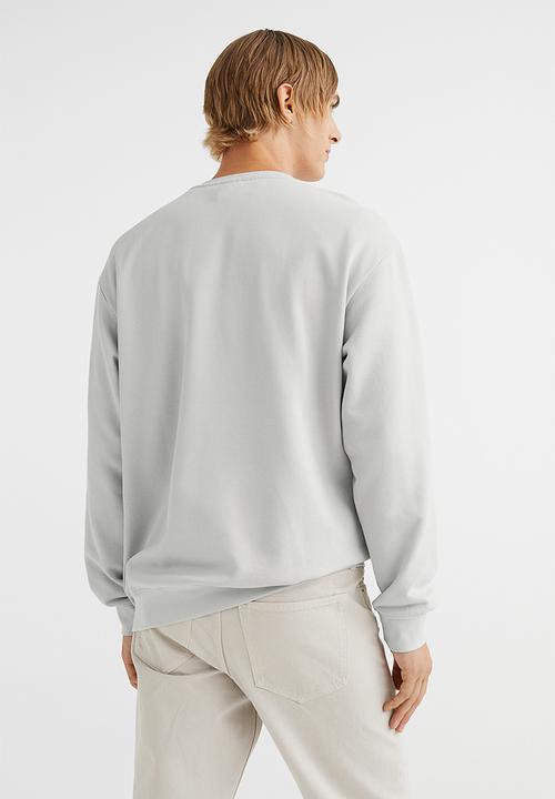 H&M - Relaxed fit sweatshirt - light greige