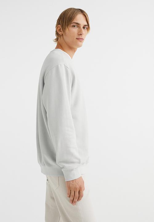 H&M - Relaxed fit sweatshirt - light greige