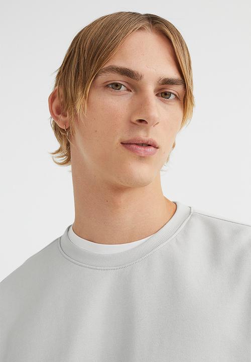 H&M - Relaxed fit sweatshirt - light greige