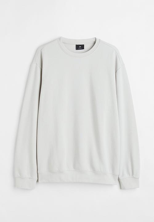 H&M - Relaxed fit sweatshirt - light greige