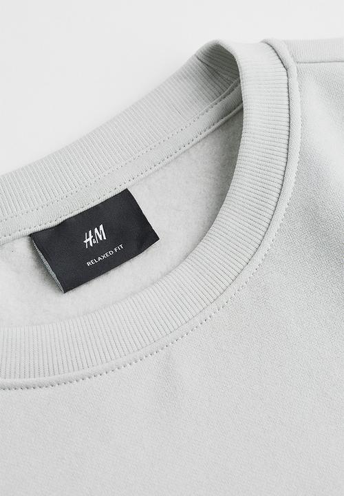 H&M - Relaxed fit sweatshirt - light greige
