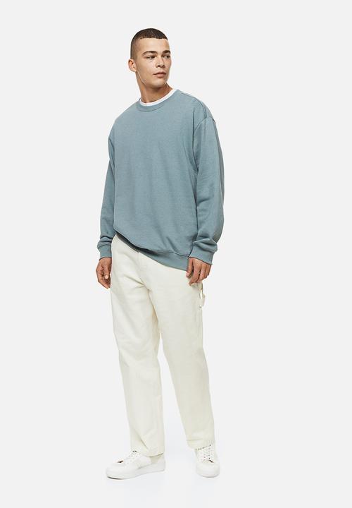 H&M - Relaxed fit sweatshirt - turquoise