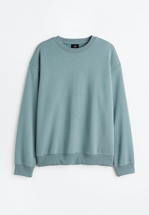 H&M - Relaxed fit sweatshirt - turquoise
