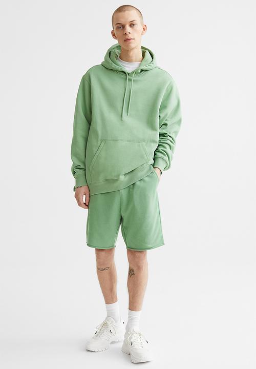 H&M - Relaxed fit hoodie - green