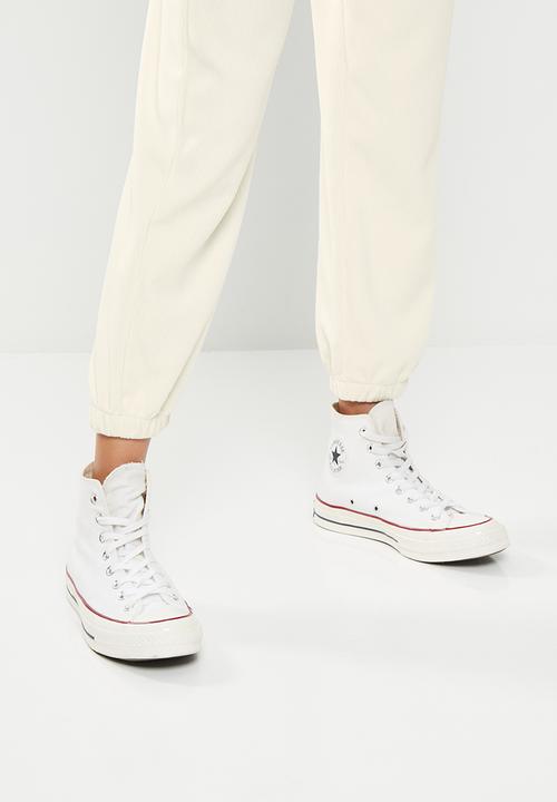 dailyfriday - Chenille knit track pants - ecru