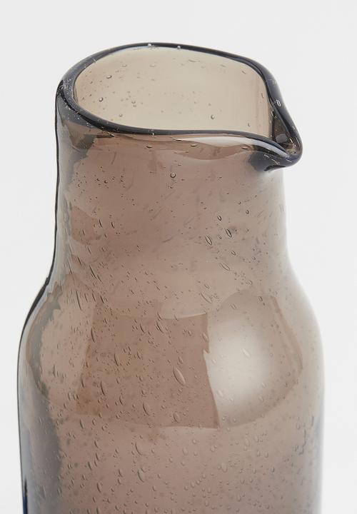 H&M - Glass carafe - brown