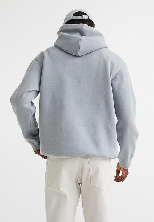 H&M - Relaxed fit hoodie - grey