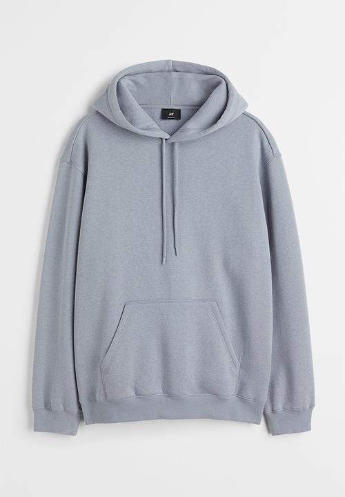 H&M - Relaxed fit hoodie - grey