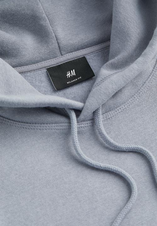 H&M - Relaxed fit hoodie - grey