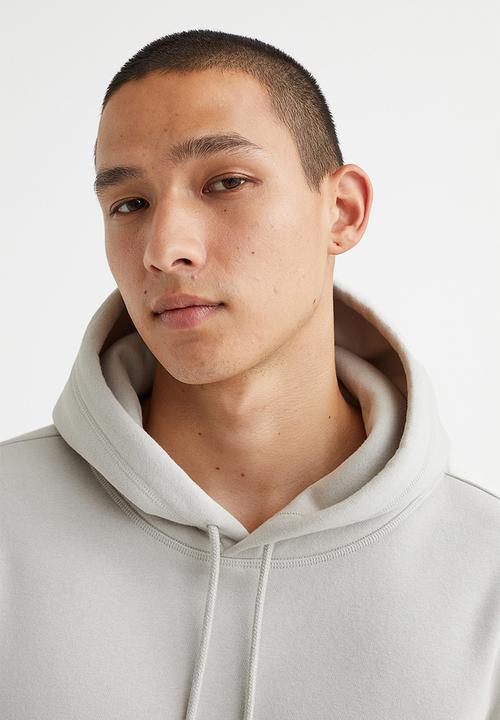 H&M - Relaxed fit hoodie - light greige