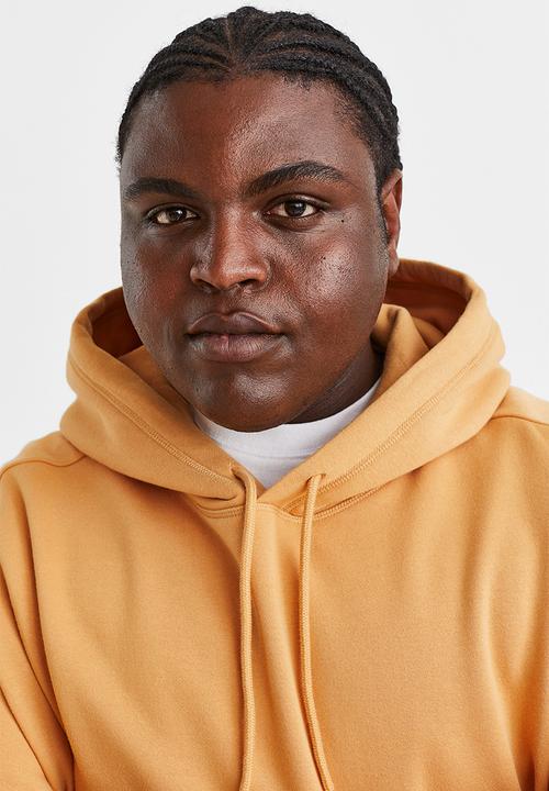 H&M - Relaxed fit hoodie - orange
