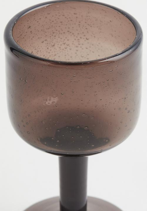 H&M - Wine glass - brown 