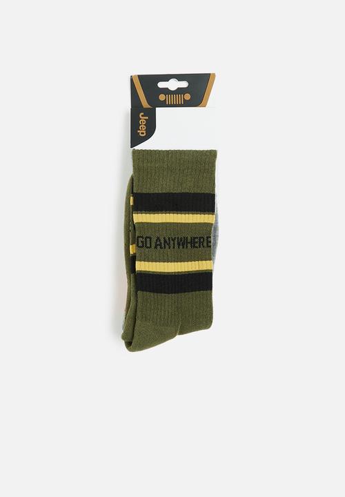 JEEP - 2 pack fun sock - multi