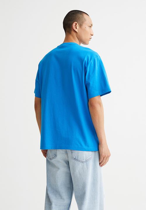 H&M - Relaxed fit T-shirt - blue/the simpsons