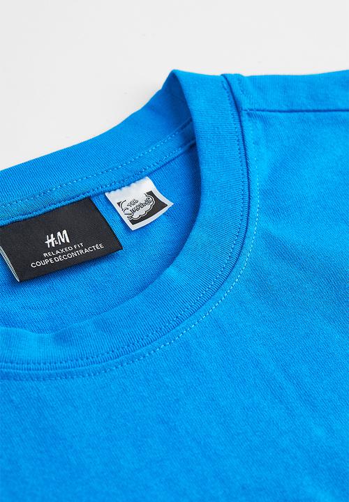 H&M - Relaxed fit T-shirt - blue/the simpsons