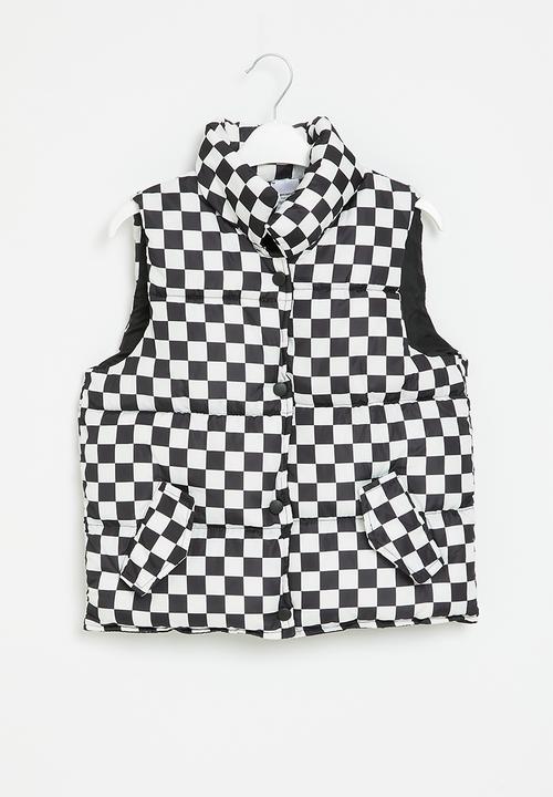 Pop Candy - Girls gilet - black & white