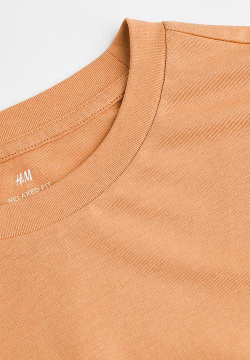 H&M - Relaxed fit T-shirt - beige