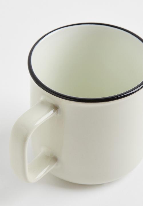H&M - Text-print mug - white/multi