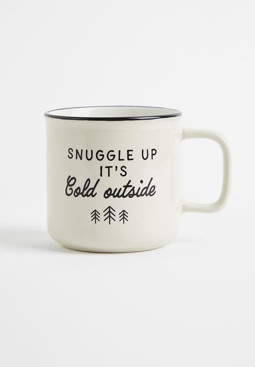 H&M - Text-print mug - white/multi