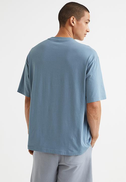 H&M - Relaxed fit T-shirt - blue