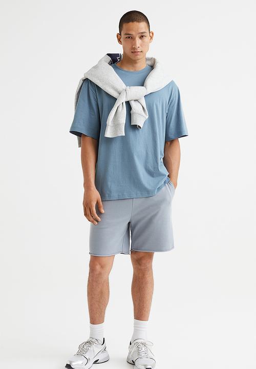 H&M - Relaxed fit T-shirt - blue