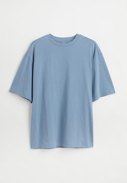 H&M - Relaxed fit T-shirt - blue