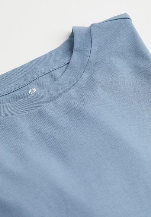 H&M - Relaxed fit T-shirt - blue