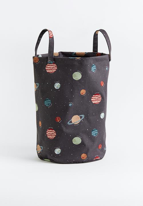 H&M - Printed storage basket - grey/multi I