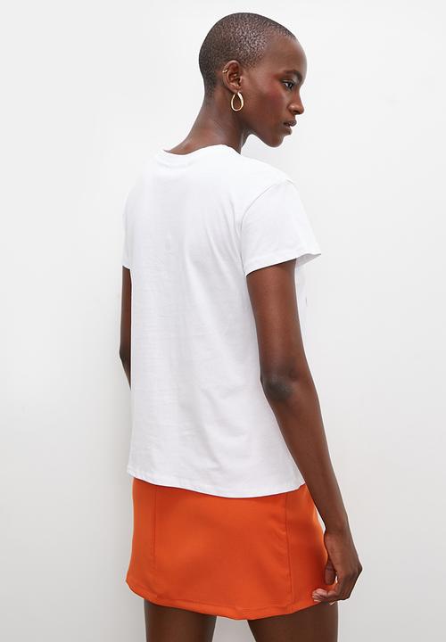 Superbalist - Relaxed graphic tee - white