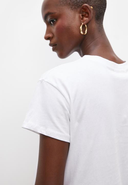 Superbalist - Relaxed graphic tee - white