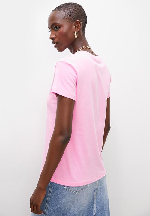 Superbalist - Relaxed graphic tee - pink