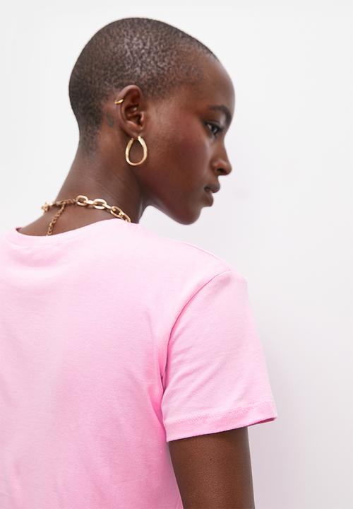 Superbalist - Relaxed graphic tee - pink
