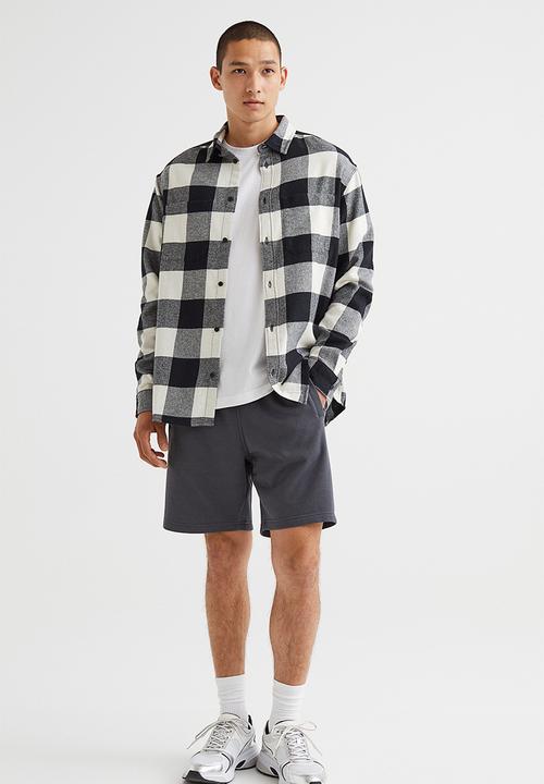 H&M - Relaxed fit T-shirt - white 
